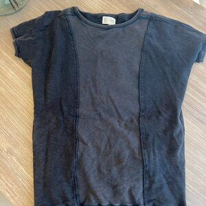 Saturday‎ Sunday by Athropologie Black Oversized T-shirt Dress